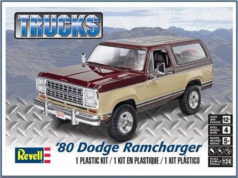 How to Build the 1980 Dodge Ramcharger 1:24 Scale Revell Model Kit #85-4372 Review