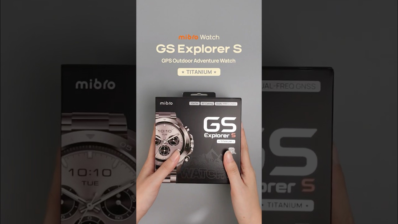 Mibro GS Explorer S Titanium Unboxing!