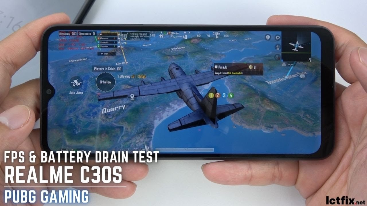 Realme C30s PUBG Mobile Gaming test | Unisoc SC9863A1