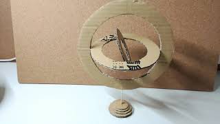 armillary sphere CARDBOARD STORY [stop motion]