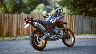 Aprilia Tuareg Rally - GPS switched power install