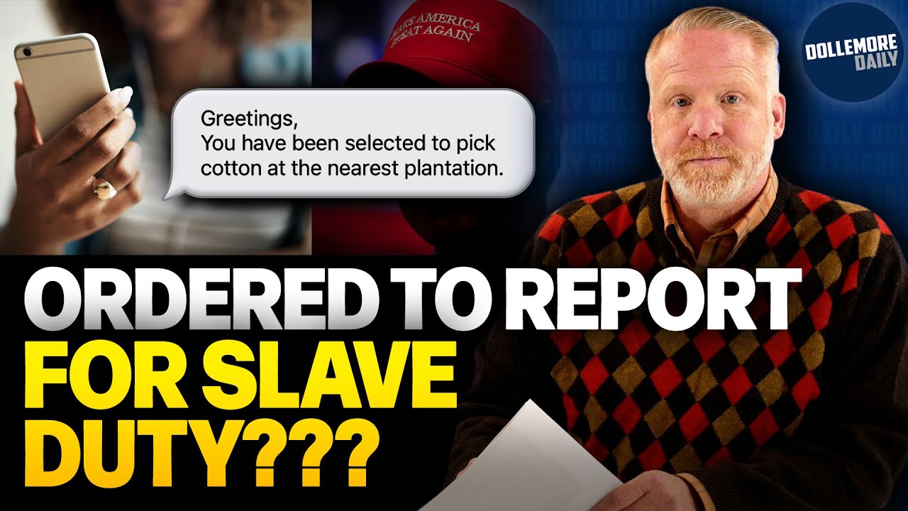 Trump’s People are Texting Black People ORDERING THEM TO REPORT TO SLAVE DUTIES ON PLANTATIONS!!!