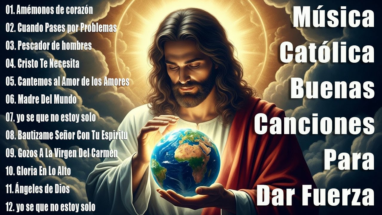 ALABANZAS CATÓLICAS QUE ALIVIAN EL ESTRÉS Y LA ANSIEDAD 🙏🏻🙏🏻TOP 100 MÚSICA CATÓLICA 2025