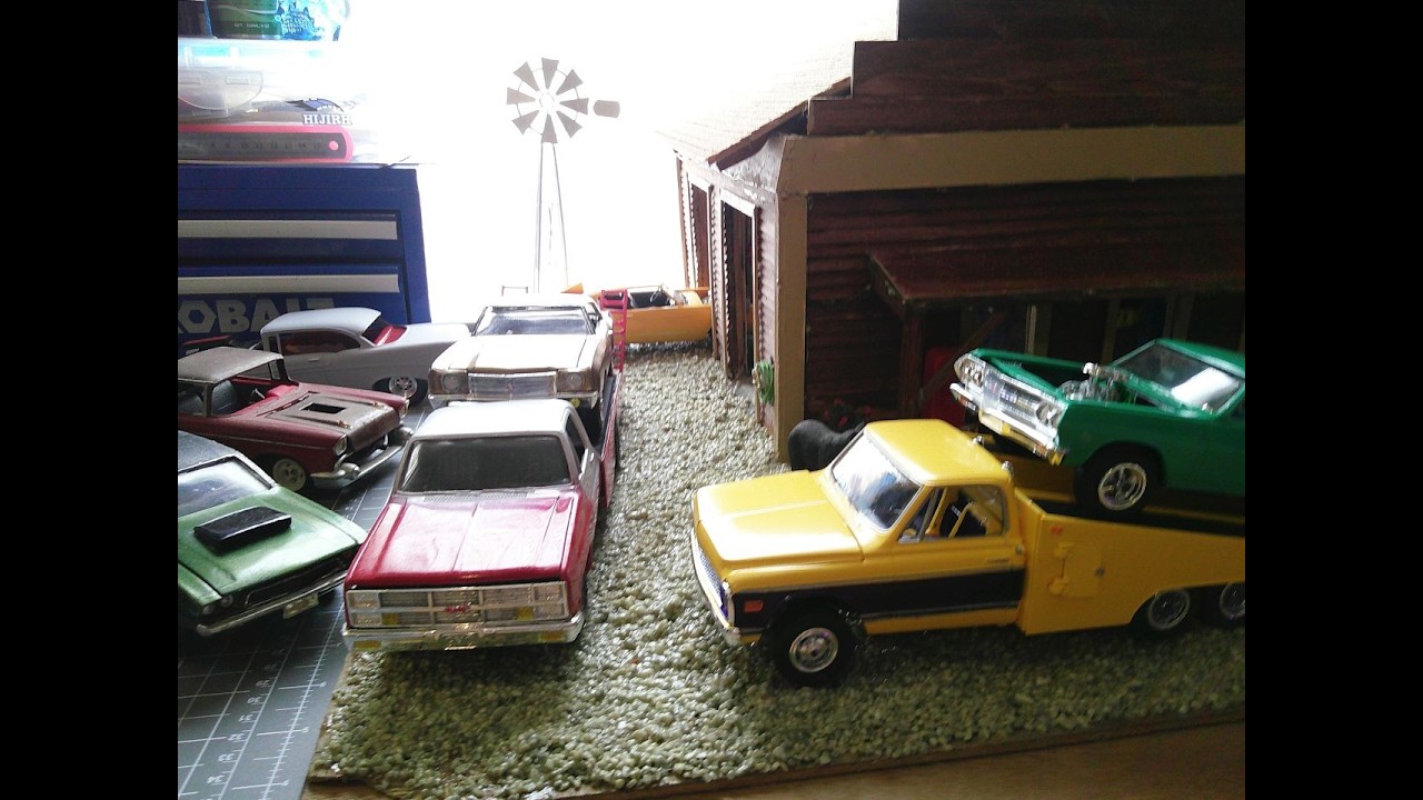 Afew models that I'm working on and my garage