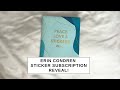 Erin Condren Sticker Subscription Reveal!