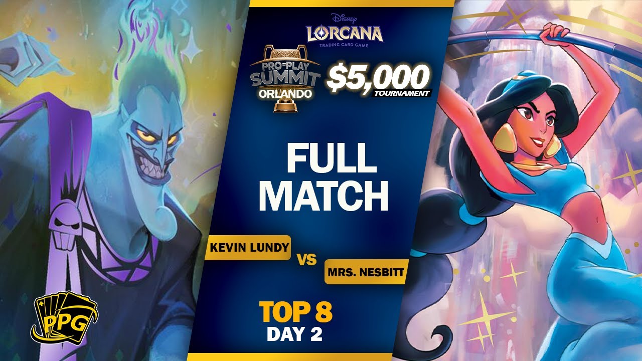 Pro Play Summit Orlando LORCANA - Топ-8 - Amethyst Steel против Amethyst Steel | Pro-Play Games