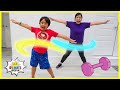 Kids Workout Exercise at home with Ryan!!!