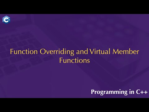 Function Overriding and Virtual Member Functions