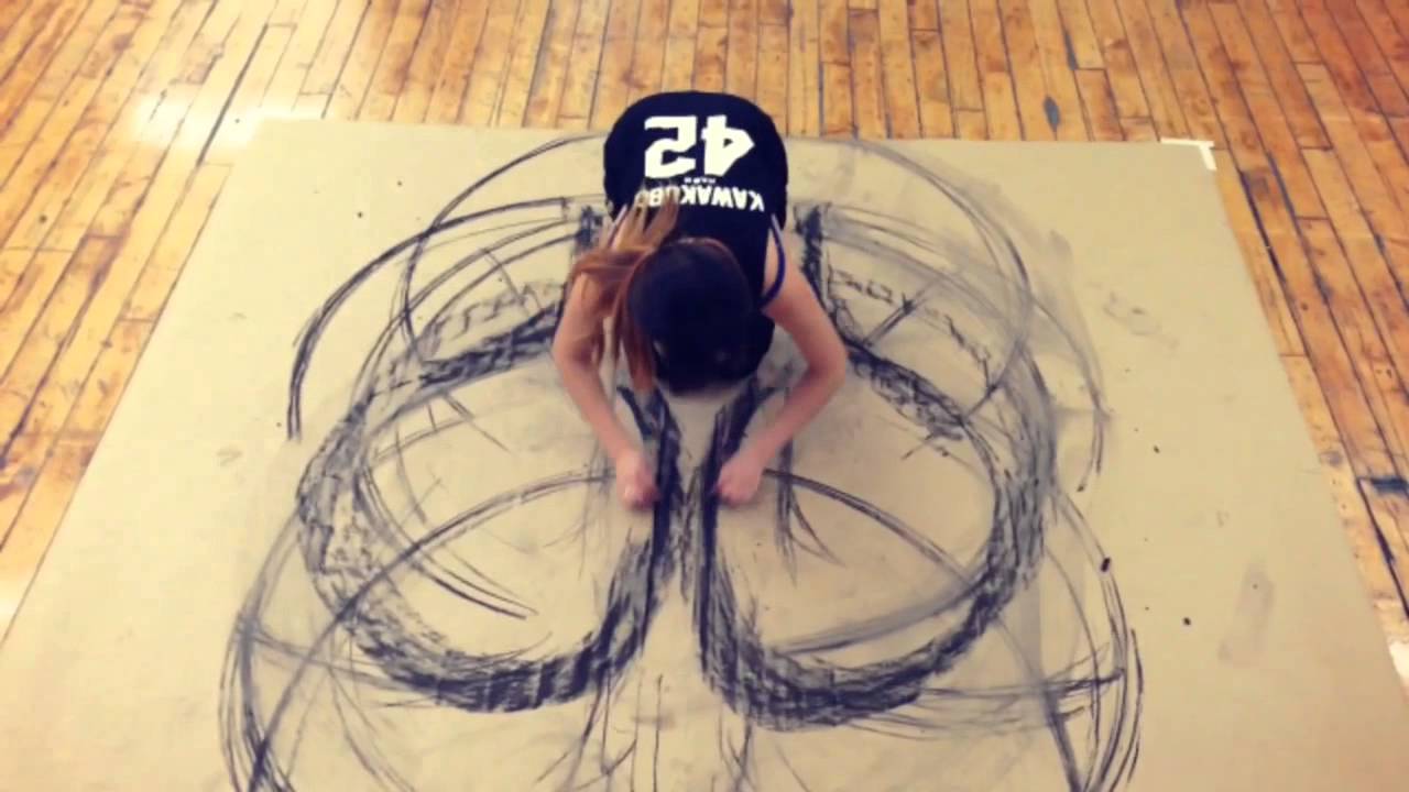 charcoal body drawing YouTube