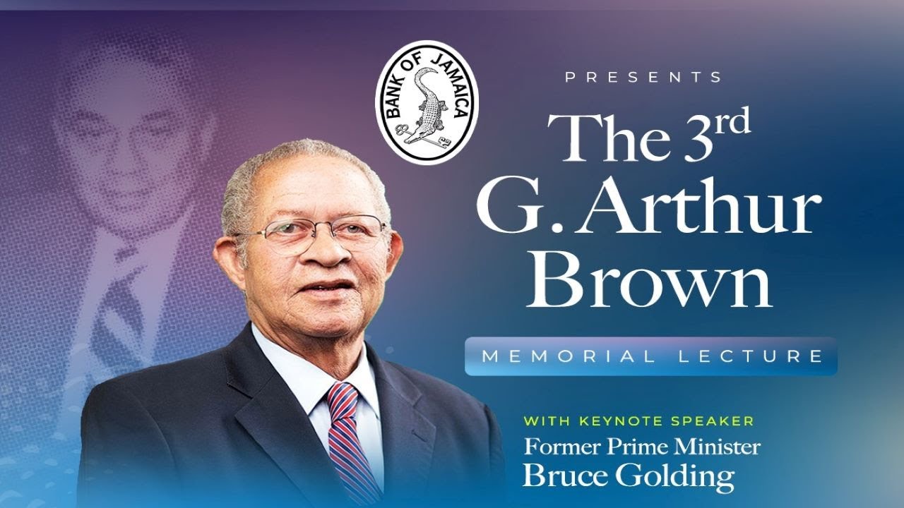 G. Arthur Brown Lecture Series 2022 - Former Prime Minister Bruce Golding