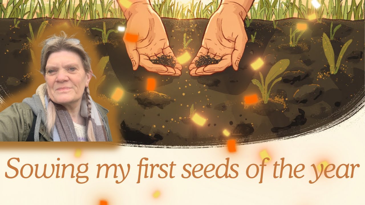 mostly directly sowing but let’s do a seed roll to start off the season 