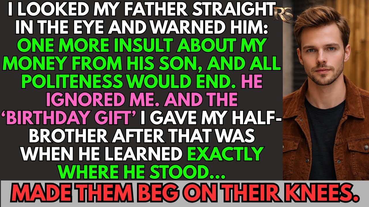 I Warned Them About My Money. My Brother Crossed The Line—My Birthday Gift Made Him Afraid.