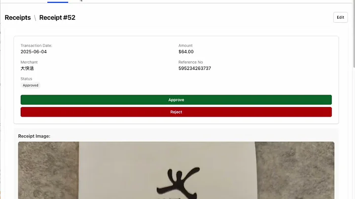 📄Scan And Save (Demo)– AI-Powered Receipt Scanning & Reimbursement Management.