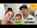 OUR MORNING ROUTINE WITH BABY G!