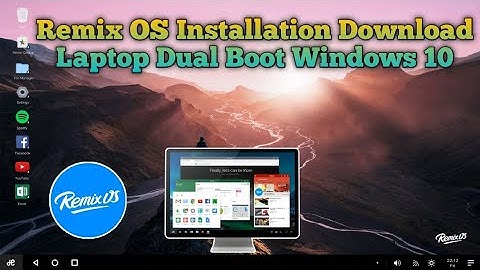 Remix OS || Installation Download || Dual Boot Windows 10 Laptop Tamil