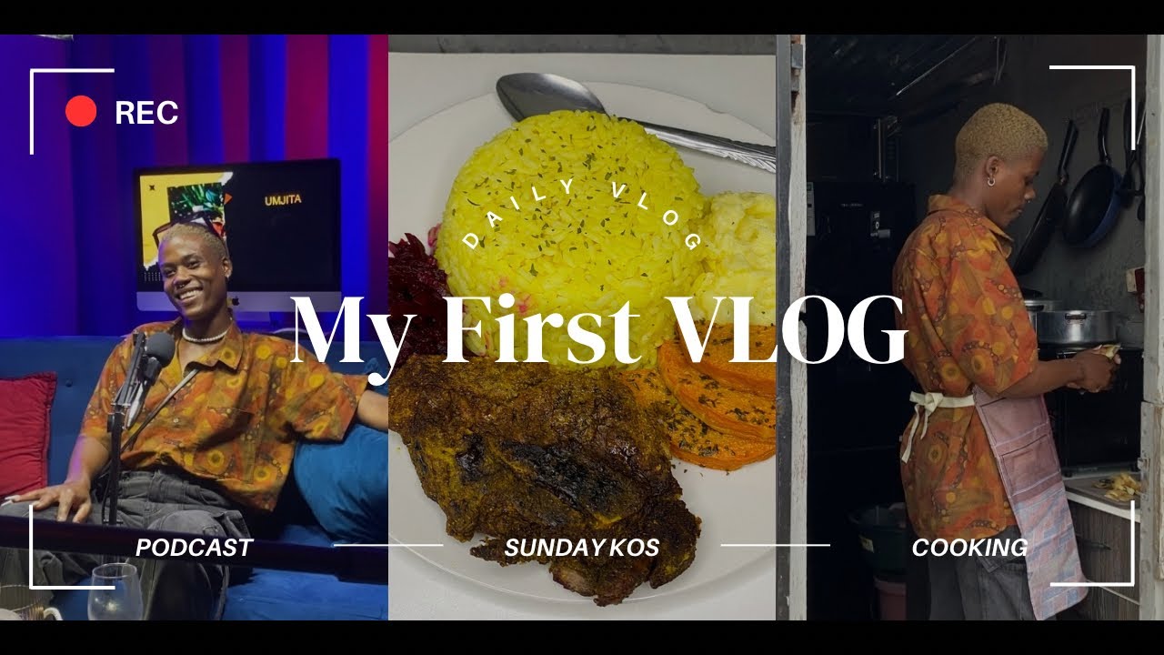 SUNDAY: My First VLOG| Attending my first PODCAST| Preparing SUNDAY KOS| South African YouTuber
