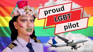 LGBT A330 Airline Pilot sharing the message of PRIDE || Pilotalkshow