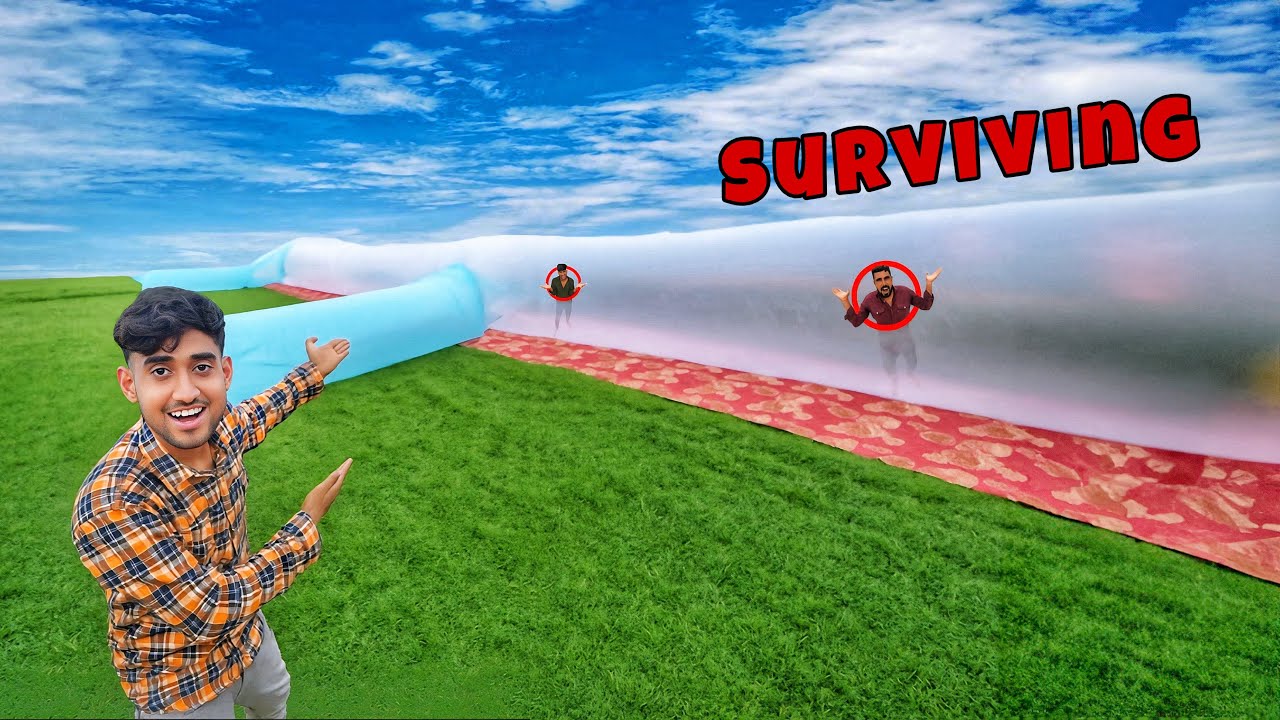 Surviving Inside the World’s Biggest Bubble Tunnel