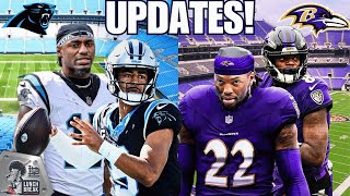 UPDATES on Ravens & Panthers OTAs, NBA Playoffs