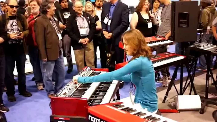 Rachel Flowers - Boston - Foreplay/Long Time @NAMM...