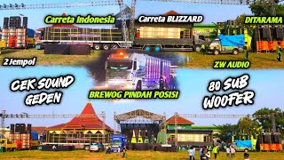Carreta Brewog Geser Ke Blitar Selatancarreta Blizzard U0026 Carreta Bp Cek Sound Geden Di Malang Barat