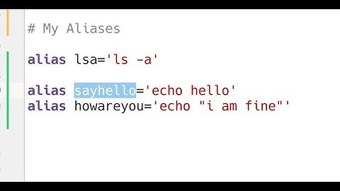 Alias Command in Linux: Shorten Bash Commands & Create Custom Commands with Aliases
