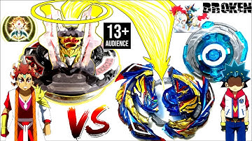 RIP Savior Valkyrie vs Greatest Raphael-Rashad vs Valt-Beyblade Burst DB Dynamite Battleベイブレードバースト37