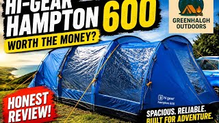 Hi Gear Hampton 600 Tent Setup + Hi Gear Habitat Porch | Southerness Camping & Lighthouse Visit