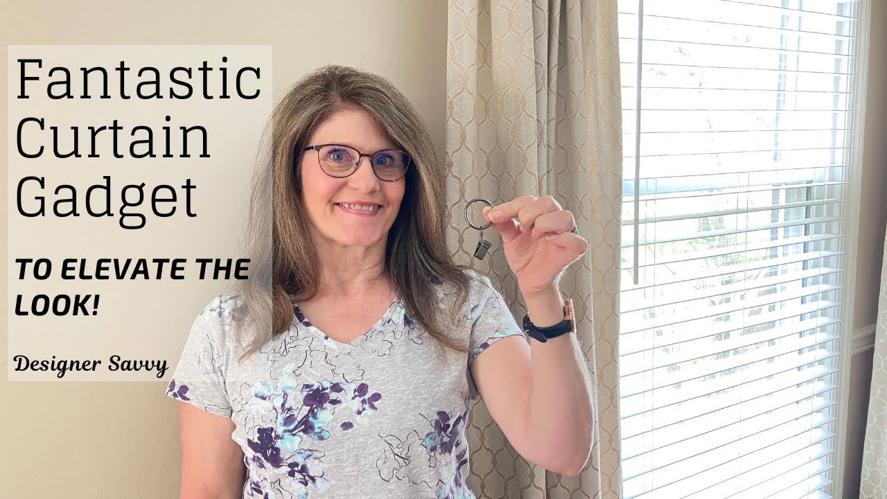 Easy Way to Add Length and Versatility to Your Curtains. - YouTube