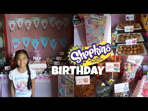 SHOPKINS BIRTHDAY PARTY VLOG | TeamYniguezVlogs #179b | MommyTipsByCole