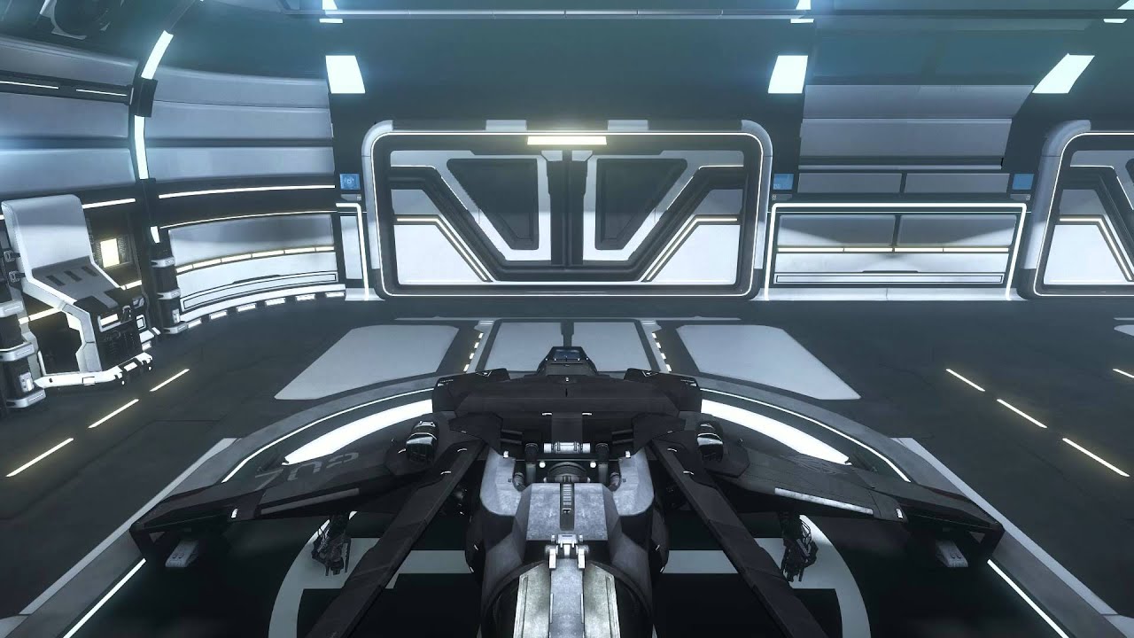 Star Citizen | Hangar module | Hornet F7C-S Ghost (c) hemp shark - YouTube