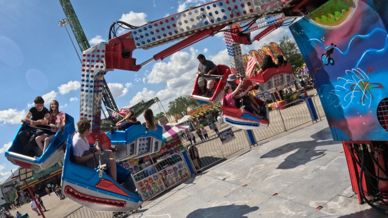 Orbiter Ride POV | Miami Dade Fair 2025