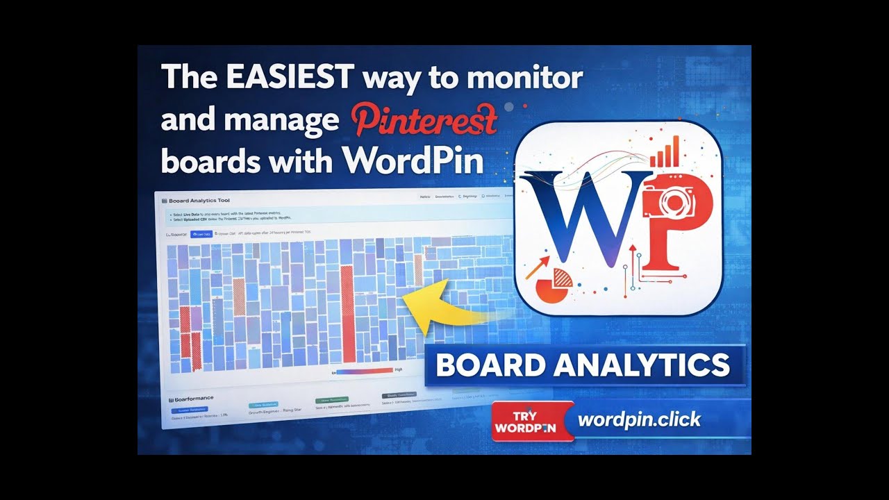 The EASIEST way to monitor and manage Pinterest boards with Wordpin!