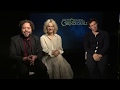 Dan Fogler, Alison Sudol and Callum Turner talk Fantastic Beasts: The Crimes of Grindelwald