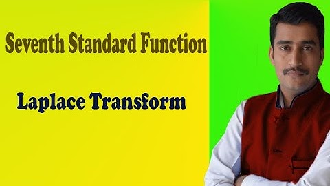VTU Engineering Maths 2 Seventh Laplace transform of standard function by easy maths easy tricks