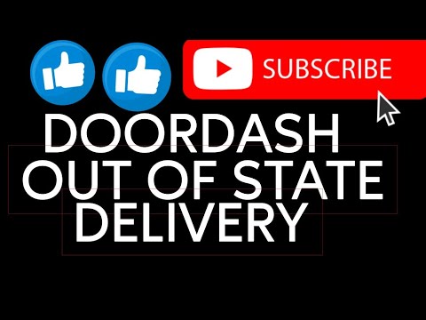 DOORDASH DRIVERS DO NOT PICK UP ORDERS AND DELIVER IN DIFFERENT STATE NOT WORTH IT AT ALL!FIND