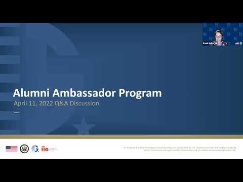 Alumni Ambassador Q&A: April 11, 2022