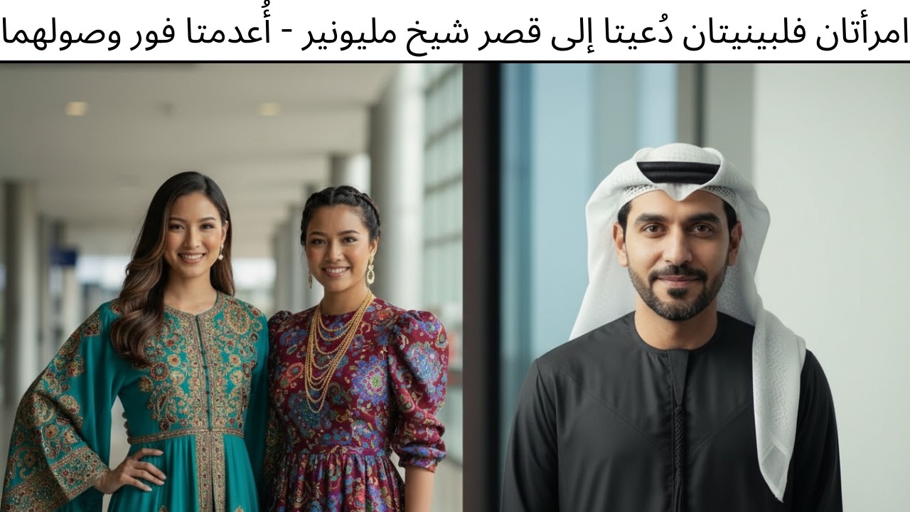 امرأتان فلبينيتان دُعيتا إلى قصر شيخ مليونير - أُعدمتا فور وصولهما