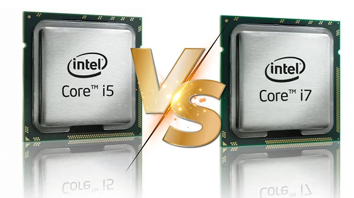 Intel i5 vs i7 processor