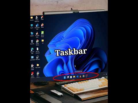 🖥️ How to effortlessly auto-hide the Windows 11 taskbar! #WindowsTips