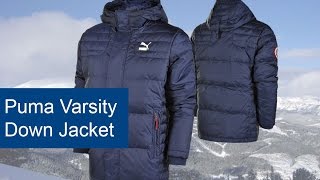 Обзор куртка-пуховик Puma Varsity Down Jacket