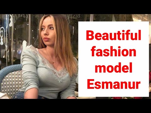 Beautiful fashion model Esmanur