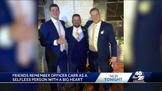 Friends remember fallen Fayetteville Police officer Stephen Carr