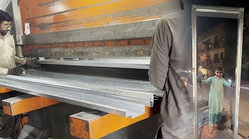 Making Metal Door Frames: Bending, Welding, and Fabrication Process | How to make metal door frame