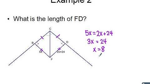 5.2 Bisectors in Triangles