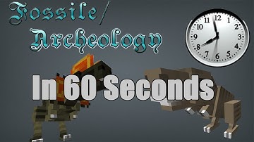 Fossils and Archeology in 60 Seconds