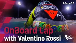 OnBoard: Join Valentino Rossi for a lap of the Losail International Circuit | 2021 #QatarGP screenshot 1