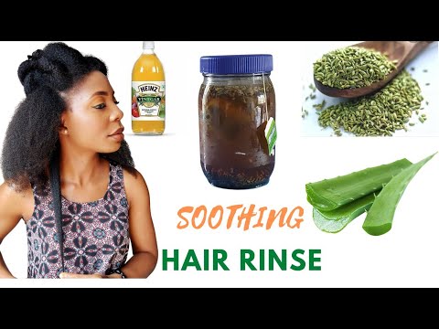 How to rinse with Fennel seeds | Apple cider vinegar|Green Tea| Hair rinse  - YouTube