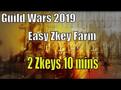 Fast Zkey Farm Guild Wars 2019 2 Zkeys + 1 Ecto under 10 mins