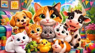 Learn Animals Sounds for Kids with Pictures🐶🐱🦁🐸🐯🦉 Learn Real Sounds #animalsounds screenshot 4